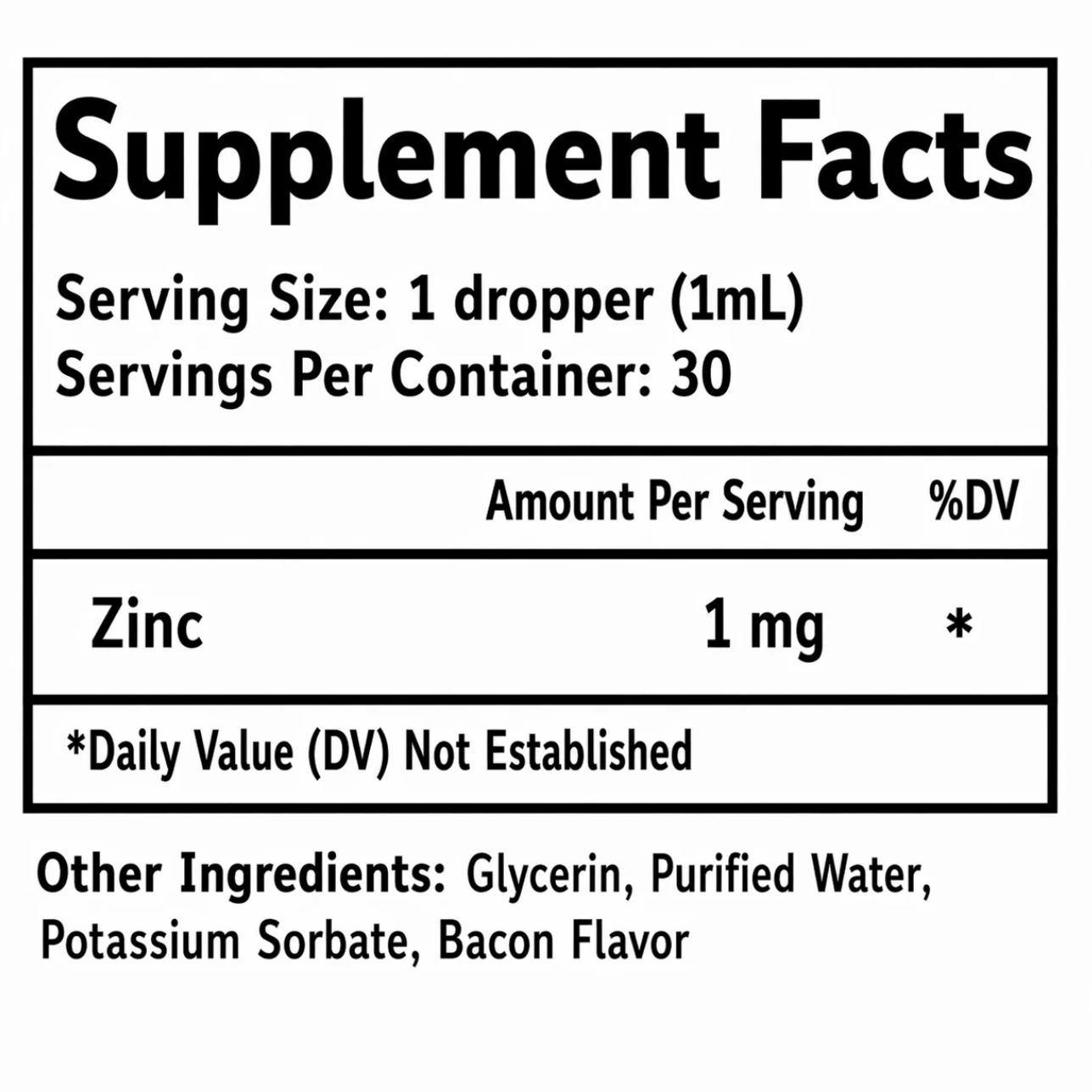 Zinc for Dogs – Dog Zinc Supplement for Immune Support, Thyroid Function & Overall Wellness, 30 Servings