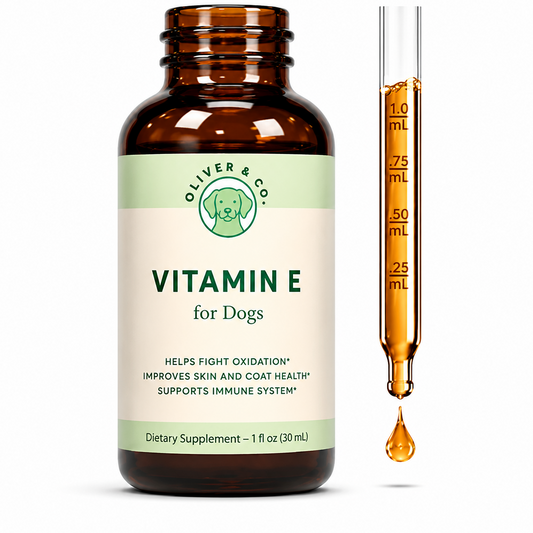 Vitamin E for Dogs – Dog Vitamin E Supplement for Immune Support, Skin & Coat Health, 30 Servings