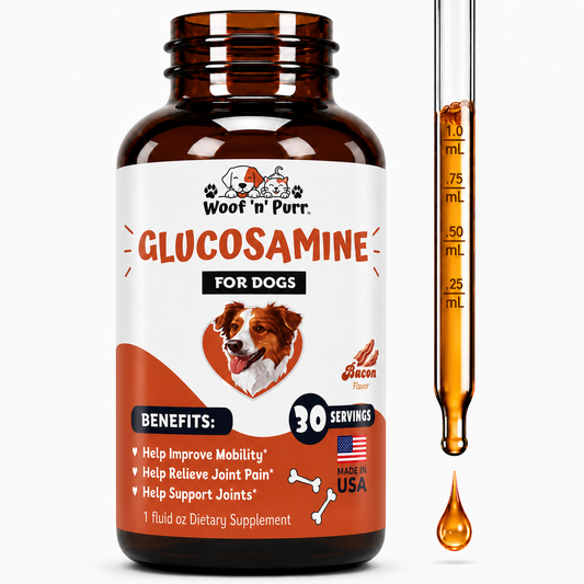 Glucosamine for Dogs – Dog Joint Support for Mobility, Joint Comfort & Healthy Joint Function, 30 Servings