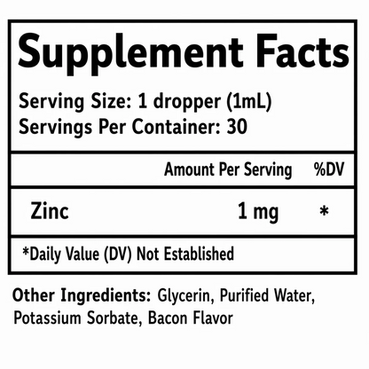 Zinc for Dogs – Dog Zinc Supplement for Immune Support, Thyroid Function & Overall Wellness, 30 Servings