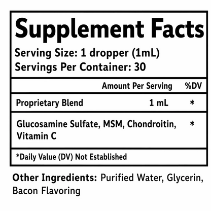 Glucosamine for Dogs – Dog Joint Support for Mobility, Joint Comfort & Healthy Joint Function, 30 Servings