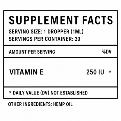 Vitamin E for Dogs – Dog Vitamin E Supplement for Immune Support, Skin & Coat Health, 30 Servings