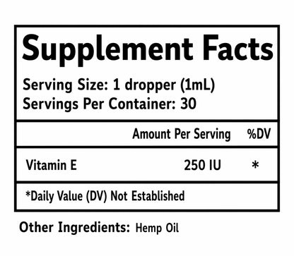Vitamin E for Dogs – Dog Vitamin E Supplement for Immune System Support, Skin & Coat Health, 30 Servings